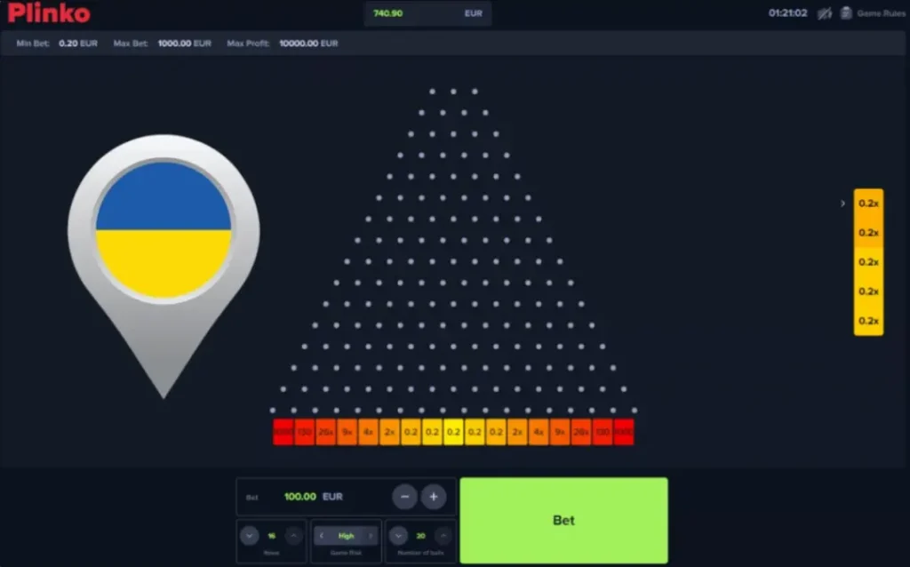 Plinko MyStake